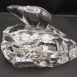 Heavy Crystal Polar Bear On An Iceberg 