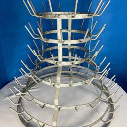 Antique French Bottle Drying Rack