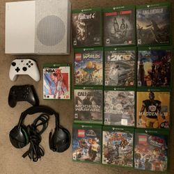 Xbox One S 500gb 13 Games $185