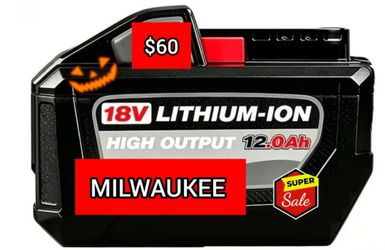 GIANT MILWAUKEE M18 12 replacement batteries tools