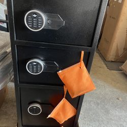 Safe Box With Triple Doors 
