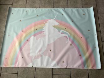 Unicorn Backdrop