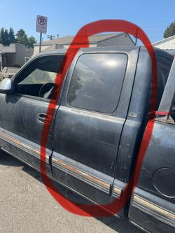 Driver side Back Door Silverado