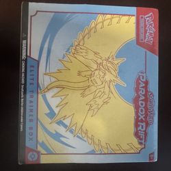 Pokemon Paradox Rift Scarlet & Violet Elite Trainer Box Brand New Unopened Factory Sealed.