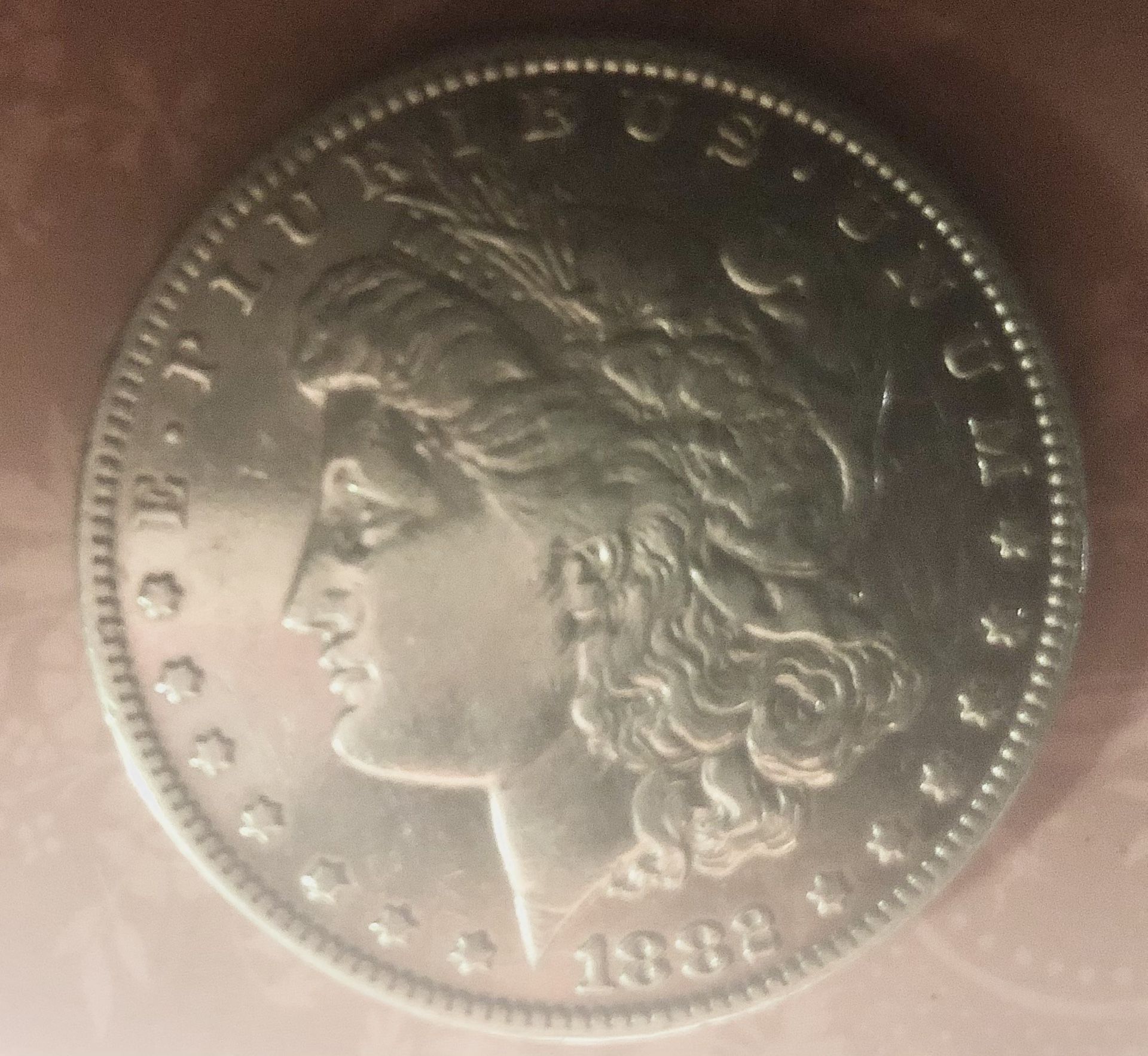 1882 Morgan Silver Dollar 
