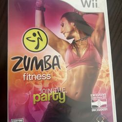 Nintendo Wii Zumba Fitness Join the Party 