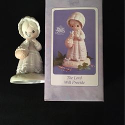 Precious Moments Porcelain Figurine “The Lord Will Provide”