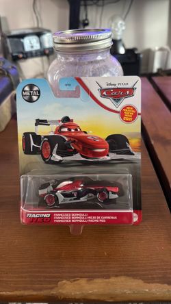 Disney Pixar Cars Francesco Bernoulli Racing Red 2021 Metal 1:55 Diecast