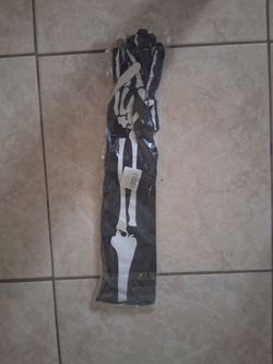 Skeleton glove sleeves black and white