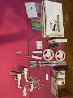 Wii with Games And Accessories 