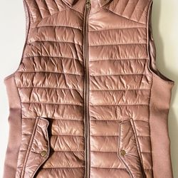 Love Tree Quilted Vest Small