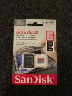 SanDisk Ultra Plus 128gb microSD