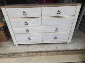 Farmhouse dresser and night stand