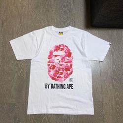 Pink camo Bape tee