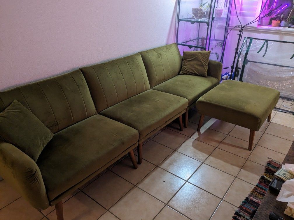 Sofa with Ottoman