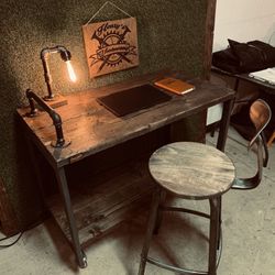 Industrial Cart Desk
