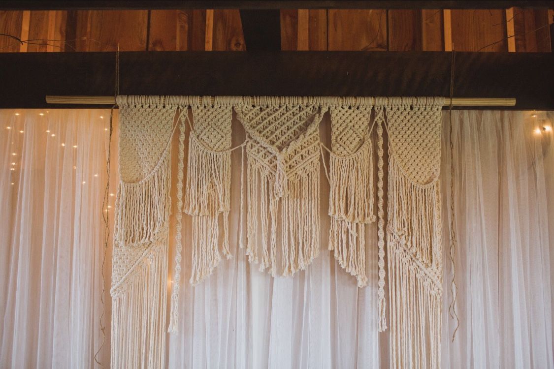 Large Macramé Wedding Backdrop 