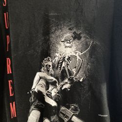 Supreme Horror Tee (black M) Make A Offer