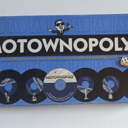 Motownopoly  Rare 2003 Vintage Board Game. Never Used