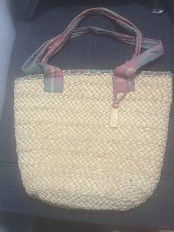 Ralph Lauren Straw Tote Bag