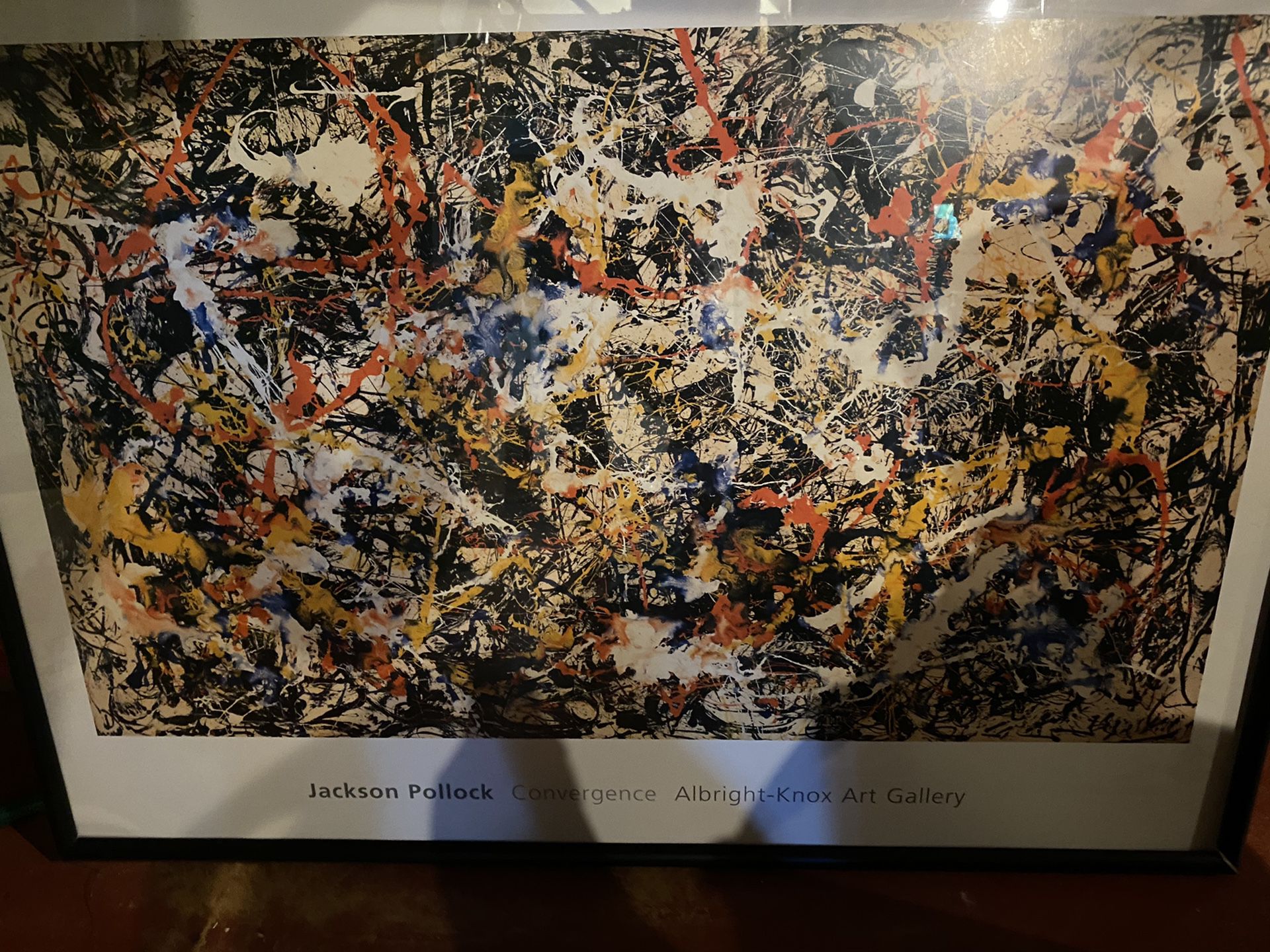 Jackson Pollock print