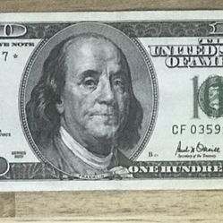 $100 Star Note Series 2001