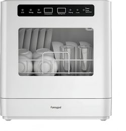 Portable Countertop Dishwasher–Compact Automatic Dishwasher, Drying-Disinfection
