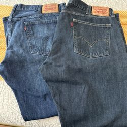 Men’s 514 Levi’s Jeans - New 2 Pairs 