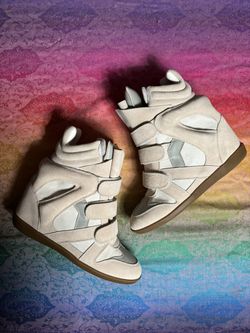 Beige Isabel Marant Sneakers