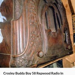 Crosley Buddy Boy 58 Repwood Radio In Kent