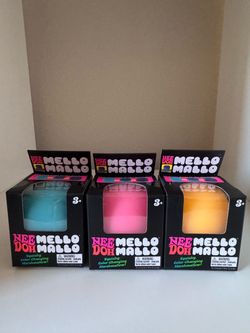 Nee Doh Mello Mallo Squishy Toys Set of 3