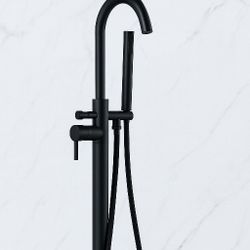 Free-standing Bathtub Faucet.                                                                             Bathroom Vanity 