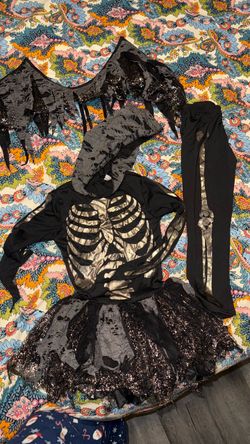 Skull Halloween Costume for girls