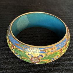 Antique Chinese cloisonne bangle Bracelet 