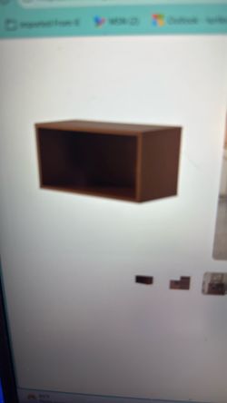 Modern wooden book case / storage cabinet