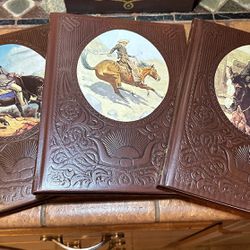Time Life The Old West 3 Books,Gunfighters,Cowboys,Trailblazers
