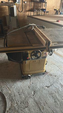 Powermatic 66 3hp Baldor Tablesaw American Made