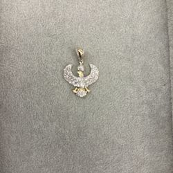 Diamond Eagle Pendant