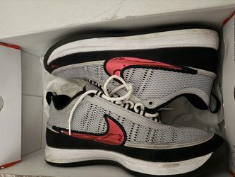 Nike Book 1 SP Metallic Silver/Sport Red