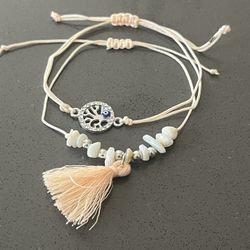 Tree Of Life Bracelet Set (set Of 2)