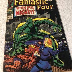 Fantastic Four “when Fall The Mighty “ #70