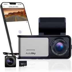 4K Ultra HD Dual Lens Dash Cam + GPS & WiFi – Protect Your Ride & Capture Every Moment!