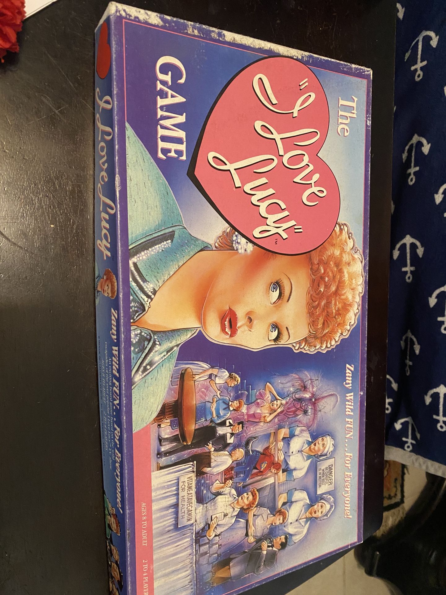 The I Love Lucy Board Game - Good Condition