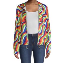 MICHAEL KORS WINDBREAKER JACKET SIZE SMALL