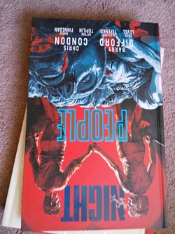 This is the hardcover edition of Night People, a graphic novel written by Barry Gifford and Chris Condon with art by Brian Level.