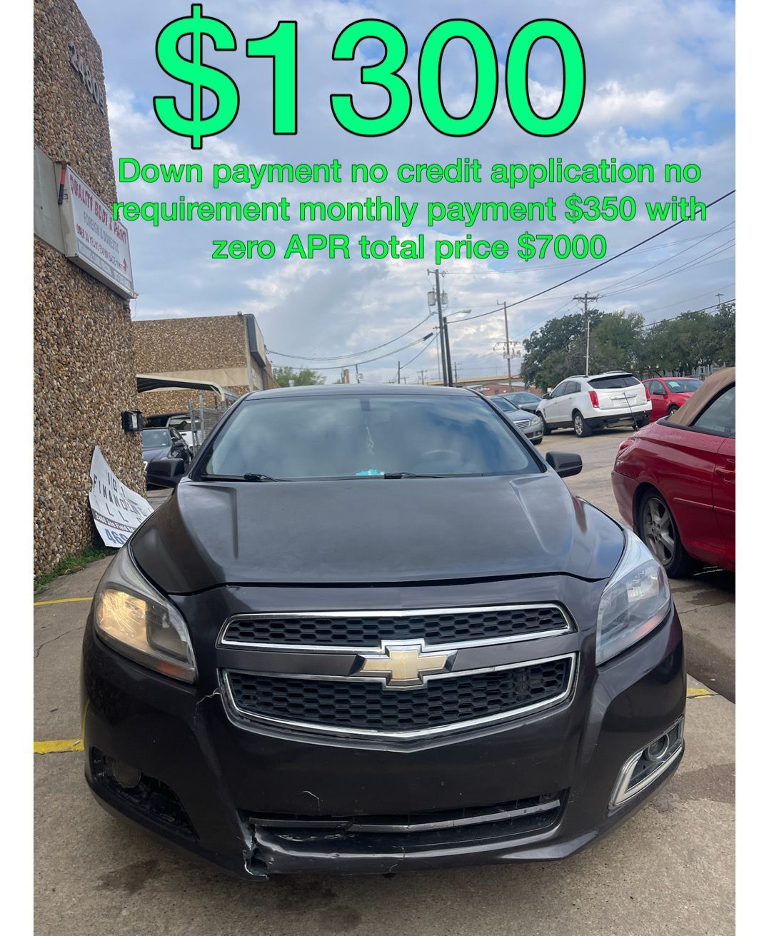 Chevy No Credit Check No Requirements