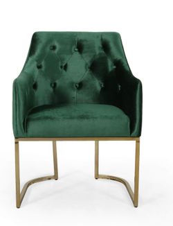 Emerald Green Accent Chair