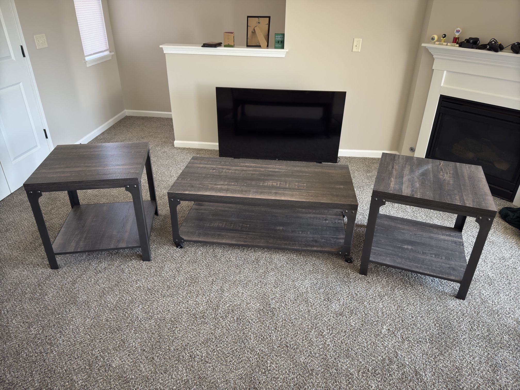 Raymour & Flanigan Coffee Table And End Tables