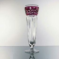 Vintage genuine 24% lead crystal vase