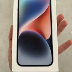 NEW sealed iphone 14 128GB for metro by tmobile color blue